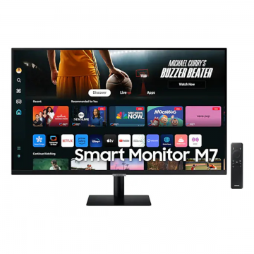 SAMSUNG M7 LS32DM700UEXXP 32" 4K UHD LED SMART MONITOR W/ SPKR WLMNT (2XHDMI, TYPE-C)