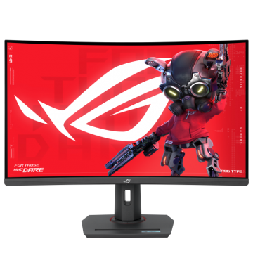 ASUS ROG STRIX XG32WCS-J 31.5 QHD CURVED GAMING MONITOR 180HZ 1MS WLMNT (DP, HDMI, USB-C)