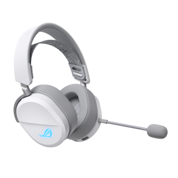 ASUS ROG PELTA TRI-MODE WIRELESS GAMING HEADSET (WHITE)