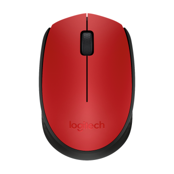 LOGITECH M171 WIRELESS MOUSE (RED)