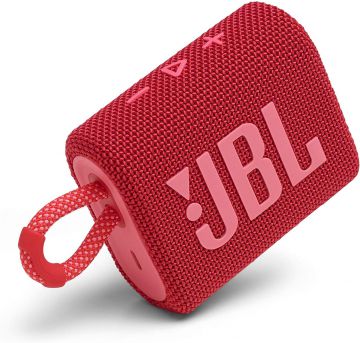JBL GO3 PORTABLE BLUETOOTH SPEAKER (RED)
