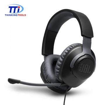 JBL QUANTUM 100 WIRED 3.5MM OVER-EAR GAMING HEADSET (BLUE)