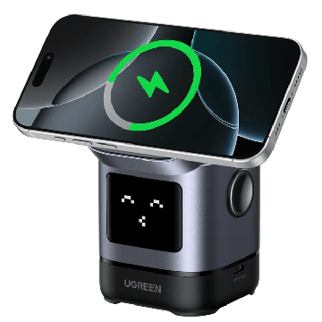 UGREEN UNO 2IN1 MAGNETIC WIRELESS CHARGING (15W PHONE, 5W AIRPODS)