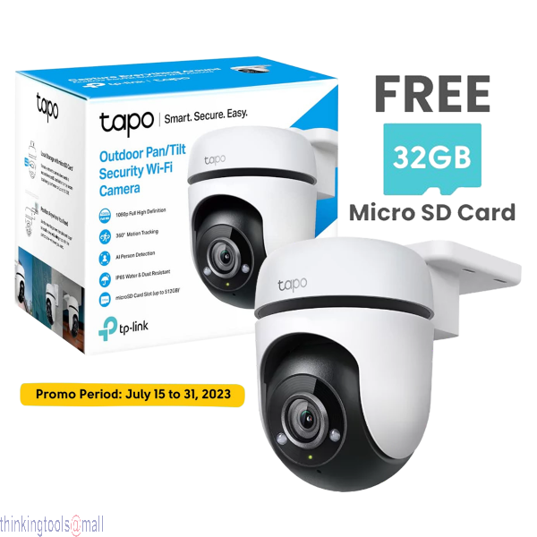 TP-Link Tapo C500 Outdoor Pan/Tilt Security Wi-Fi Camera Tapo C500